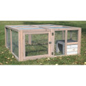 Enclos tortue en bois 116x109x48cm avec habitat RUN OUT LUXE - Lifland