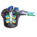 Kit filtre à pression BioPressure ll 3000 PlusSet - 10L - UV 5W + pompe Xtra 1600 - 1600L/h - Ubbink