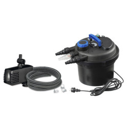 Kit filtre à pression BioPressure ll 10000 PlusSet - 15L - UV 11W + pompe Xtra 3900 - 3900L/h - Ubbink