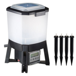 Distributeur automatique solaire de nourriture pour poissons - Koi Feeder Solar - Ubbink
