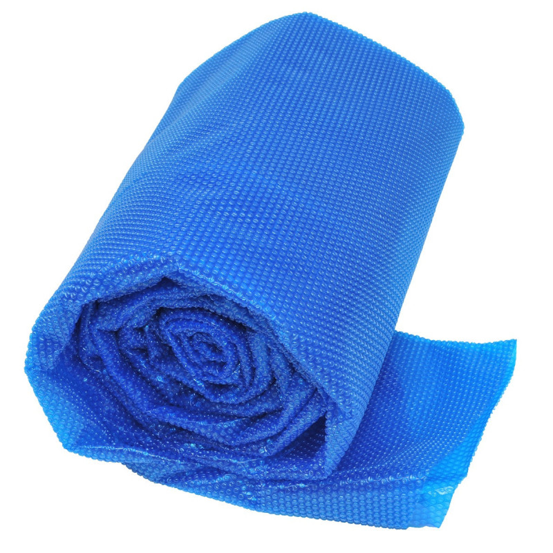 Bâche à bulles été - 400 µ - couleur bleue – pour piscine SAFRAN 2 – Gré