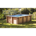 Piscine bois rectangulaire 375x200cm LEMON - Gré