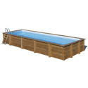Piscine bois rectangulaire 1010x418cm MINT - Gré