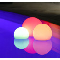 Boule solaire décorative diam. 30cm flottante ou à suspendre Multribright Ubbink