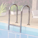 Échelle de piscine en acier inoxydable résistant à la corrosion - Karibu - Charge max 110kg