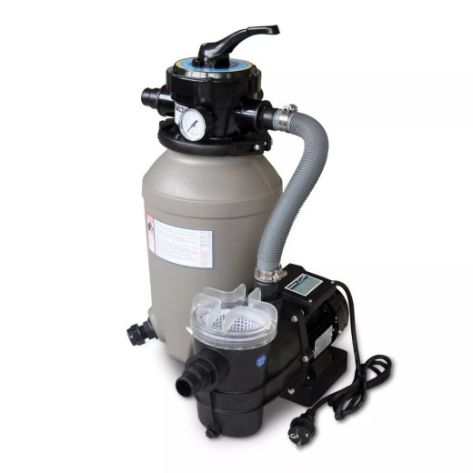 Système de filtration à sable – 4,5m3 – pour les piscines Karibu