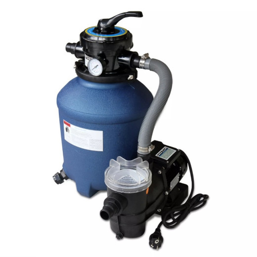 Système de filtration à sable – 6,5m3 – pour les piscines Karibu