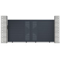 Portail coulissant en aluminium 300x142cm FANCY TIME - X-Metal