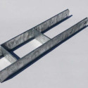 Ancrage en H pour poteaux 12x12cm - Gardenas