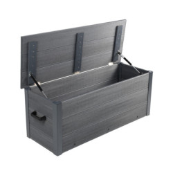 Coffre de rangement en bois composite 240 litres - Woodlife Garden