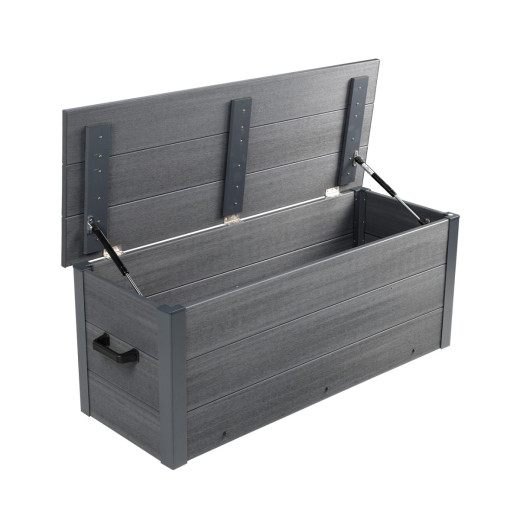 Coffre de rangement en bois composite 240 litres - Woodlife Garden