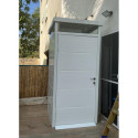 Abri de jardin modulaire isolé 1x1m blanc - plancher inclus -Everbox