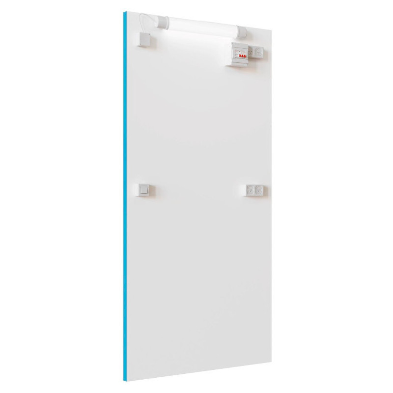 Panneau équipé pour branchements électriques et lumière LED - Everbox