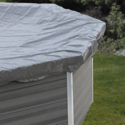 Bâche d'hivernage pour piscine en composite ronde Diam 410cm AVANTGARDE - Gré