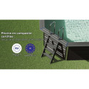 Piscine en composite ovale 664x386cm - projecteur LED - AVANTGARDE - Gré