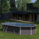 Piscine en composite ovale 804x386cm AVANTGARDE - Gré