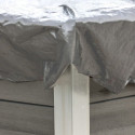 Bâche d'hivernage - PVC armé 580g/m² - couleur gris - pour piscine en composite rectangulaire 466x326cm AVANTGARDE - Gré