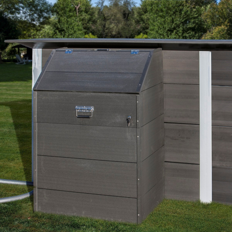 Coffre de filtration en composite pour piscine H.124cm Avantgarde - Gré
