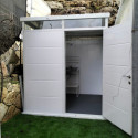 Abri de jardin modulaire isolé 2x2m blanc - plancher inclus - Everbox