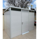 Abri de jardin modulaire isolé 3x2m blanc - plancher inclus - Everbox