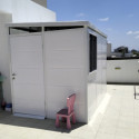 Abri de jardin modulaire isolé 3x2m blanc - plancher inclus - Everbox
