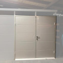 Porte double en remplacement de la porte simple structure blanche - Everbox