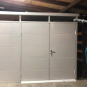 Porte double en remplacement de la porte simple structure blanche - Everbox