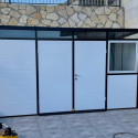 Porte double en remplacement de la porte simple structure noire - Everbox