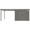 Appentis 275x294cm en acier galvanisé pour abri Kosto 8,64m² - X-METAL