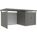 Parois additionnelles en acier galvanisé 0,4mm pour appentis 6,3m² - X-METAL