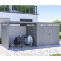 Parois additionnelles en acier galvanisé 0,4mm pour appentis 6,3m² - X-METAL