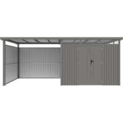 Parois additionnelles en acier galvanisé 0,4mm pour appentis 8,1m² - X-METAL