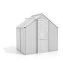 Serre de jardin Comet 2,5m² en aluminium anodisé et polycarbonate 4mm - Vitavia