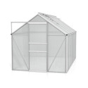 Serre de jardin Comet 6,2m² en aluminium anodisé et polycarbonate 4mm - Vitavia