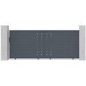 Portail coulissant en aluminium FANCY FILM 350x142cm - X-Metal