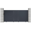 Portail coulissant en aluminium FANCY FILM 300x142cm - X-Metal