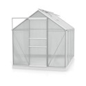 Serre de jardin Planet 5m² en aluminium anodisé et polycarbonate 6mm - Vitavia