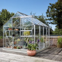 Serre de jardin Planet 5m² en aluminium anodisé et verre de sécurité 3mm - Vitavia