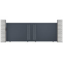 Portail coulissant en aluminium 392x142cm FANCY GROW - X-Metal