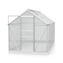Serre de jardin Planet 6,2m² en aluminium anodisé et polycarbonate 6mm - Vitavia