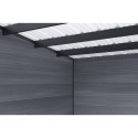 Woodlife Garden Abris de jardin en composite Composite Gris 15.66m²