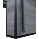 Woodlife Garden Abris de jardin en composite Composite Gris 15.66m²