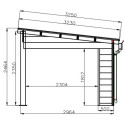 Woodlife Garden Abris de jardin en composite Composite Marron 15.66m²