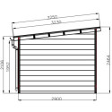 Woodlife Garden Abris de jardin en composite Composite Marron 15.66m²
