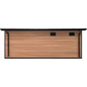Woodlife Garden Abris de jardin en composite Composite Marron 15.66m²