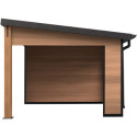 Woodlife Garden Abris de jardin en composite Composite Marron 15.66m²