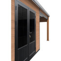 Woodlife Garden Abris de jardin en composite Composite Marron 15.66m²