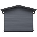 Woodlife Garden Abris de jardin en composite Composite Gris 15.66m²
