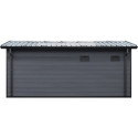 Woodlife Garden Abris de jardin en composite Composite Gris 15.66m²