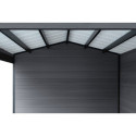 Woodlife Garden Abris de jardin en composite Composite Gris 15.66m²